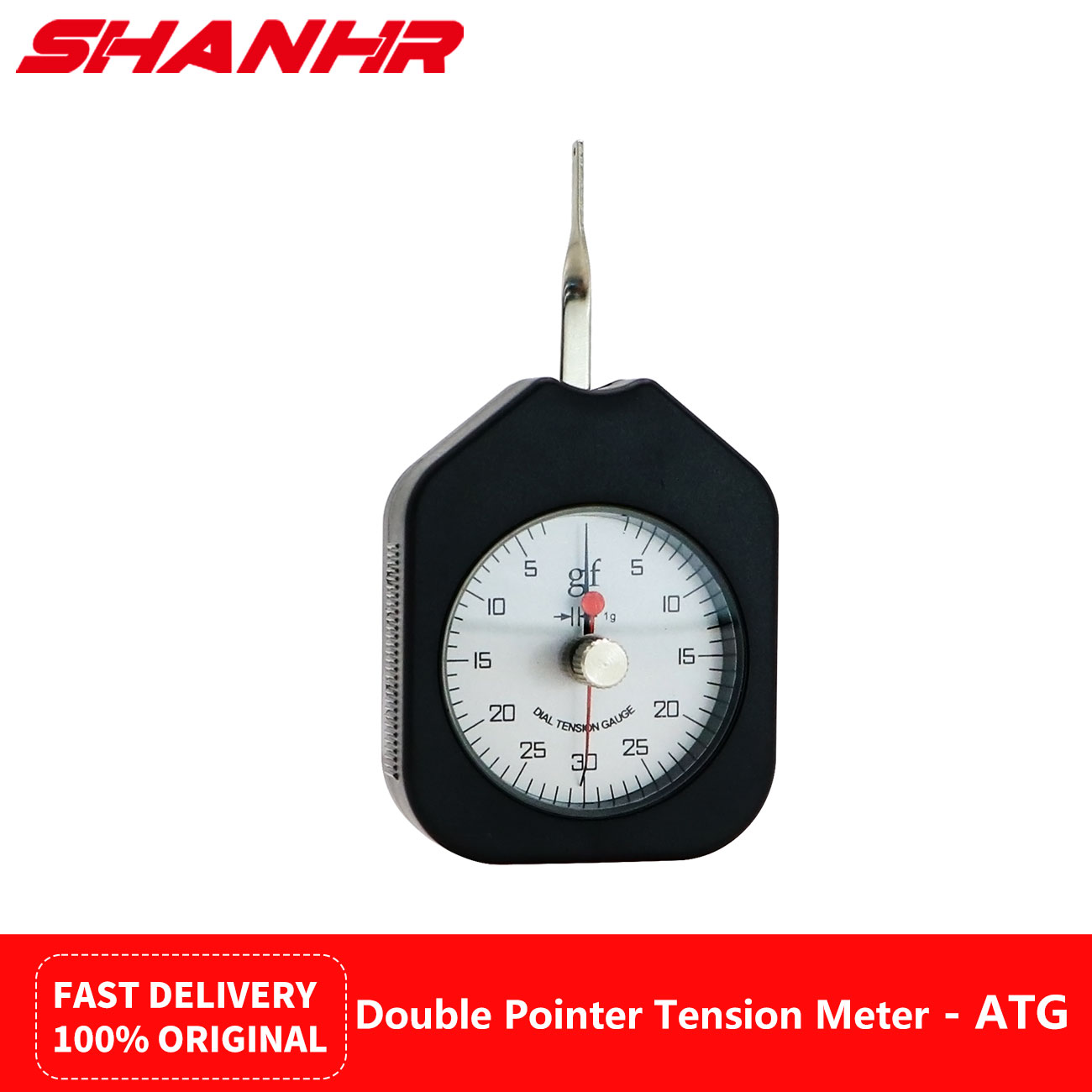 Analog Meter Gauge - SHANHR ATG مؤشر مزدوج مقياس التوتر