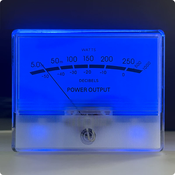 مقياس مستوى الصوت TN-90 مع إضا - مراجعة Analog Meter Gauge وسعره