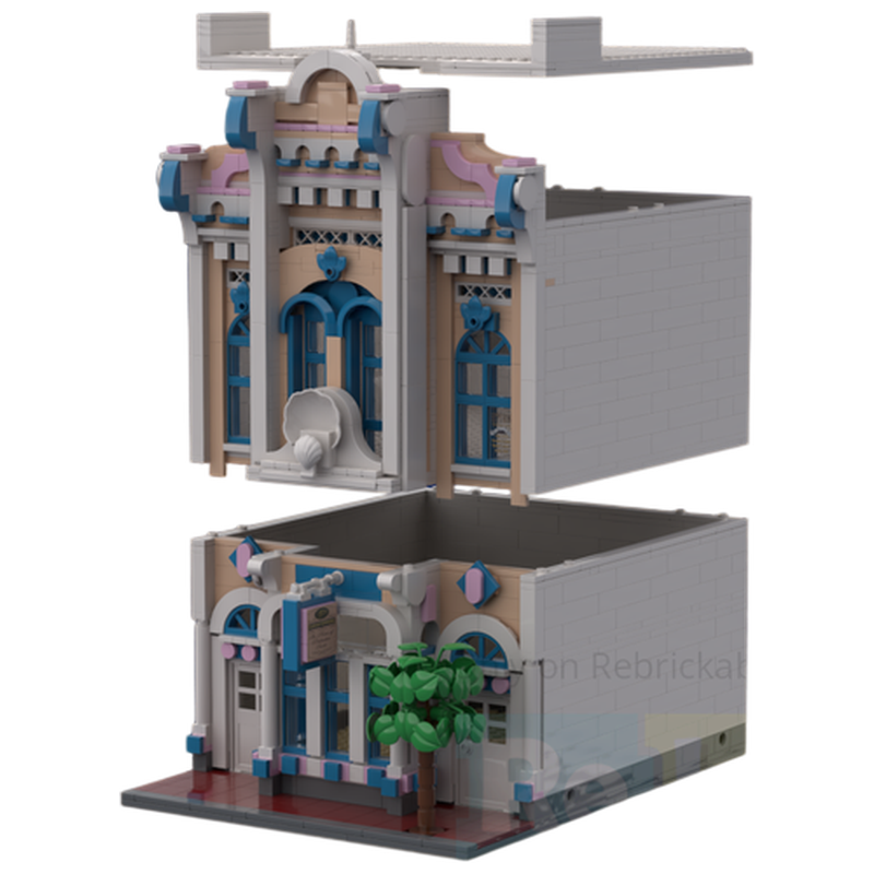 متجر الحلوى الخيالي - مكعبات ب - مراجعة Vintage Collectible Toy Store وسعره