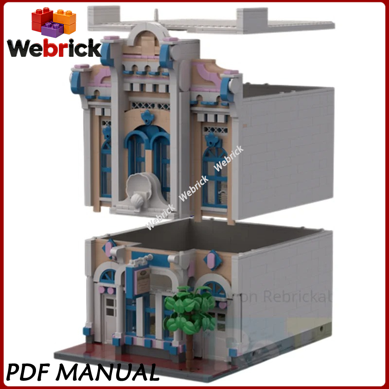 مجموعة مكعبات بناء MOC لمتجر ح - مراجعة Vintage Collectible Toy Store وسعره