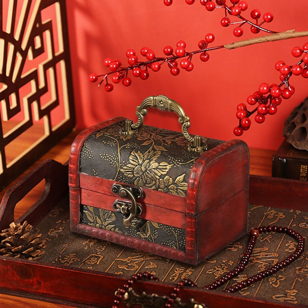 صندوق مجوهرات خشبي صغير مبتكر  - مراجعة Vintage Collectible Show وسعره